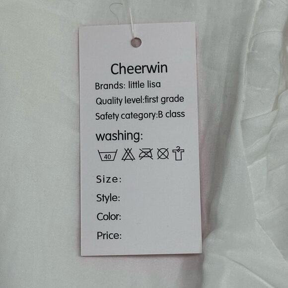 NWT | Little Lisa | Sailor Embroidered Dress | White/Blue/Red | Size 5 - Picture 7 of 11